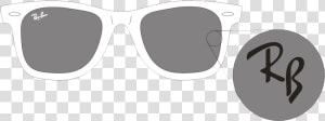 Genuine Ray ban Lens Markings   Ray Ban Rb Logo  HD Png Download