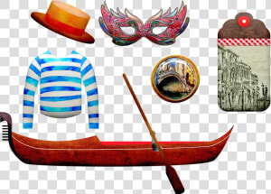 Venice Gondola  Venice  Italy  Mask  Gondolier Shirt   Venice Boat Png  Transparent Png