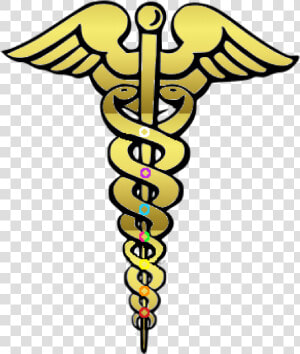 Clip Arts Related To   Rod Of Asclepius  HD Png Download