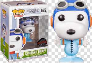 Astronaut Snoopy In Blue Suit Funko Pop Vinyl Figure   Astronaut Snoopy Funko Pop  HD Png Download