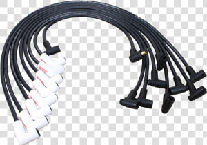 Performance Ceramic Hei Spark Plug Wires Set 8mm Chevy   Storage Cable  HD Png Download