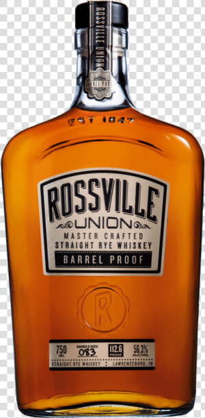 Rossville Union Straight Rye Whiskey  HD Png Download