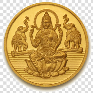 Lakshmi Gold Coin Download Png Image   3 Gram Gold Coin  Transparent Png