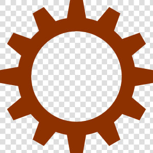 Chestnut Brown Cogwheel Svg Clip Arts   Cog Wheel Png  Transparent Png