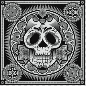 Calavera  HD Png Download