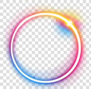  neon  eclipse  light  lights  ring  planet  circle   Transparent Neon Circle Png  Png Download