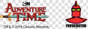 Adventure Time W Legal Line And Frederator Mark Logo   Adventure Time With Finn  HD Png Download