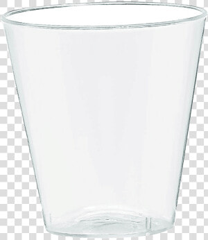 9oz Clear Plastic Tumbler   Pint Glass  HD Png Download