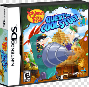 Phineas And Ferb Quest For Cool Stuff 3ds  HD Png Download