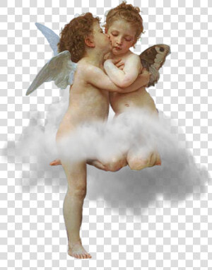 Edits Angels Boy Girl Cherubs Wings Cloud Sky   Angels Png  Transparent Png