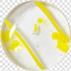 1 Inch Round Yellow Confetti On Clear Transparent Fused   Circle  HD Png Download