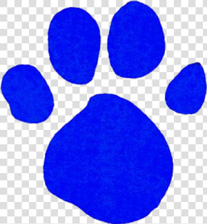 Blue S Clues A Clue Paw Print Clipart   Png Download   Blue  39 s Paw Print  Transparent Png