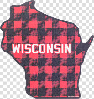 Cover Image For Blue 84 Plaid Wisconsin State Decal   Tartan  HD Png Download