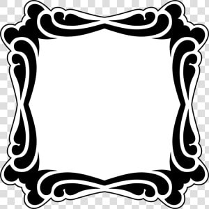 Mirror Picture Frames Computer Icons Decorative Arts   Mirror Clip Art Black And White  HD Png Download