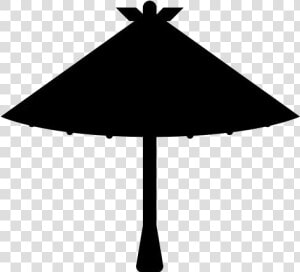 Transparent Japanese Umbrella Silhouette  Japanese   Illustration  HD Png Download