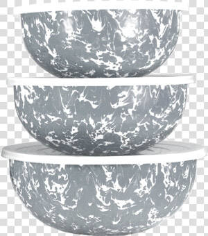 Grey Swirl Pattern   Mixing Bowl  HD Png Download