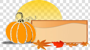 Fall Banner Clipart Free   Fall Clip Art  HD Png Download