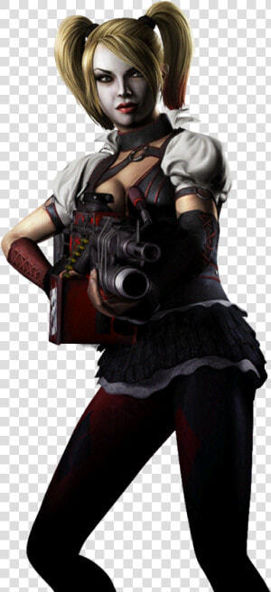 Harley Quinn Arkham Knight Png   Harley Quinn Injustice Png  Transparent Png