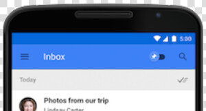 Google Inbox App 250   Smartphone  HD Png Download