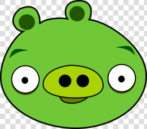 Green Pig Angry Birds Character   Angry Bird Pig Png  Transparent Png