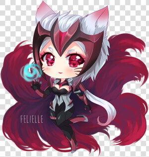   Chibi Challenger Ahri   Challenger Ahri Chibi  HD Png Download