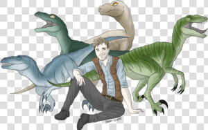 Raptor Pack Memes 4 By Janet   Jurassic World Image Drawing Velociraptor  HD Png Download