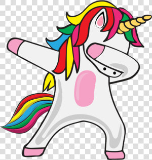 Cute Dabbing Unicorn Shirt Funny Unicorn Dab Tshirt   Transparent Dabbing Unicorn Png  Png Download