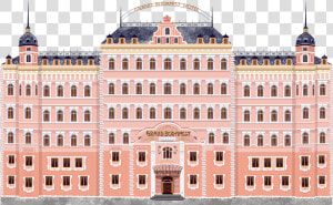 Animations On Behance   Grand Budapest Hotel Sticker  HD Png Download