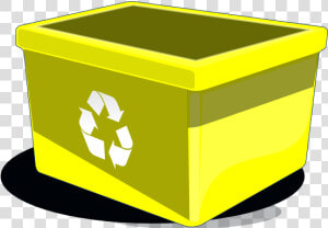 Blue Recycling Bin Clipart  HD Png Download