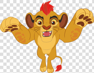 Baby  Meet Kion The Protagonist In All New Disney Junior   Kion Lion Guard Png  Transparent Png