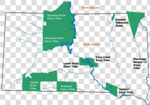 Oyate Trail South Dakota Map  HD Png Download