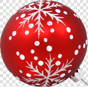 Large Christmas Red Ball   Navideña Png Bolas Navidad Png  Transparent Png