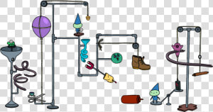 Rube Goldberg Machine Scissor Clipart   Png Download   Rube Goldberg Machine Illustration  Transparent Png