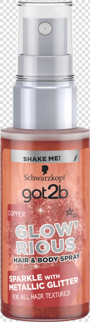 Got2b Color Com Glowrious Copper   Schwarzkopf Spray Racine Cuivre  HD Png Download