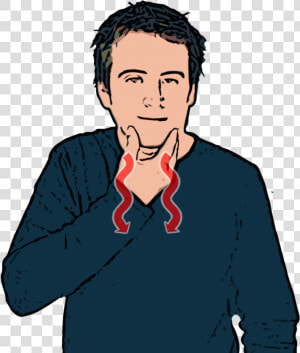 British Sign Language   British Sign Language Man  HD Png Download