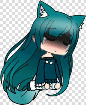  gacha  gachalife  triste  yuki  freetoedit   Dibujos De Gacha Life Tristes  HD Png Download