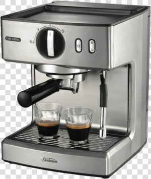 Sunbeam Cafe Crema Espresso Coffee Machine  HD Png Download