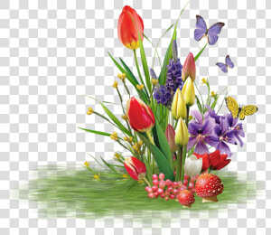 Easter Flower Clipart Jpg Freeuse Pin By Beulah Ekkerd   Clip Art Easter Flowers  HD Png Download