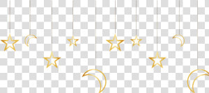  freetoedit  gold  hanging  stars  moons   Ivory  HD Png Download