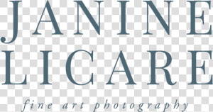 Janine Licare Photography Full Logo 01  HD Png Download