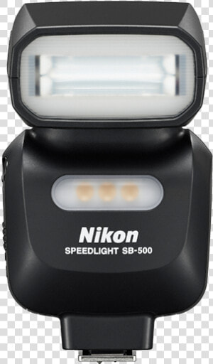 Nikon Sb500 Speedlight W  Video Led Video Title Nikon   Nikon Sb 500 Af Speedlight  HD Png Download