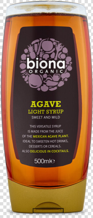 Biona Light Agave Syrup Class   Biona Organic Agave Syrup Light 500ml  HD Png Download