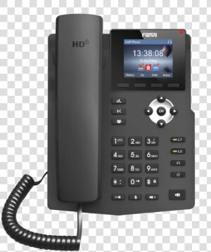 Teléfono Ip Empresarial Con Pantalla Lcd De   Fanvil X3s Ip Phone  HD Png Download