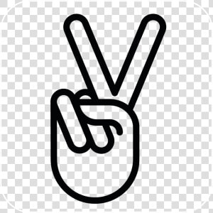 Peace Sign Hostted Download Png Clipart   Peace Sign Icon Transparent Background  Png Download