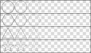 Actividad De Dibujo  Formas Geometricas   Çocuklar Için Geometrik Şekiller  HD Png Download