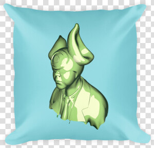 Mad King Throw Pillow In Robin S Egg Blue   Throw Pillow  HD Png Download