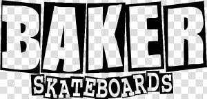 Baker Skateboards Logo Vector  HD Png Download