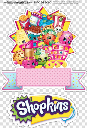 Shopkins Cart Clipart Free On Transparent Png   Shopkins Logo  Png Download