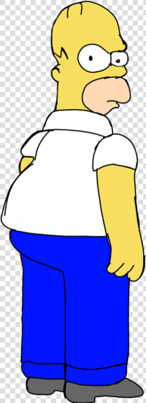 Plantilla Homero Haciendo Drama   Meme De Homero Ofendido  HD Png Download