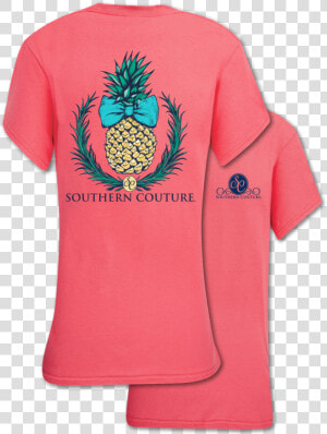 Sc Classic Pineapple   Southern Couture Teacher Shirt  HD Png Download